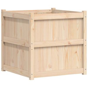 vidaXL Jardini&egrave;re d'ext&eacute;rieur 70x70x70 cm bois de pin massif