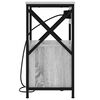 vidaXL Cabinet de chevet Gris Sonoma 40 x 31 x 60 cm Bois d'ing&eacute;nierie