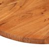 vidaXL Dessus de table 90x40x3,8 cm ovale bois massif d'acacia