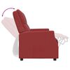 vidaXL Fauteuil inclinable &agrave; 2 places Rouge bordeaux Similicuir