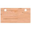 vidaXL Dessus de bureau 100x50x1,5 cm bois massif de h&ecirc;tre