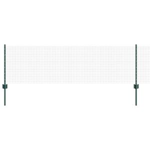 vidaXL Cl&ocirc;ture en fil soud&eacute; avec poteau 100 x 0,6 m (L x H)