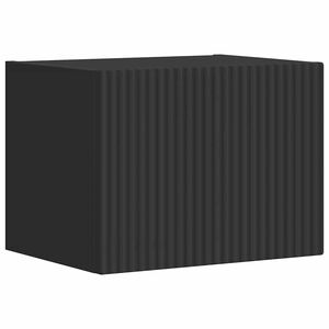 vidaXL Meuble TV mural 39 x 31 x 29,5 cm Noir Bois d'ing&eacute;nierie