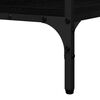 vidaXL Table console Ch&ecirc;ne noir 100 x 32 x 75 cm Bois d'ing&eacute;nierie