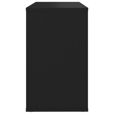 vidaXL Armoire latérale Noir 60x30x50 cm Aggloméré