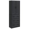 vidaXL Ensemble de Meubles 2 pc 66 x 34,5 x 87 cm Bois d'ing&eacute;nierie