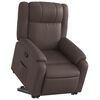 vidaXL Fauteuil inclinable marron similicuir