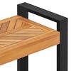 vidaXL banc avec stockage Marron 160 x 30 x 50 cm Bois de teck solide