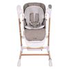 Bo Jungle Chaise haute ber&ccedil;ante 2 en 1 Bois Blanc