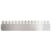 vidaXL Bordures de pelouse 10 pcs Argent 103 x 0,05 x 22 cm