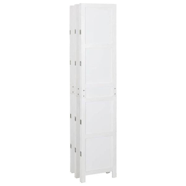 vidaXL Panneau Romdivider Blanc 212 x 165 cm MDF