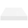 vidaXL Étagères murales flottantes 2 pcs blanc 60x23,5x3,8 cm MDF