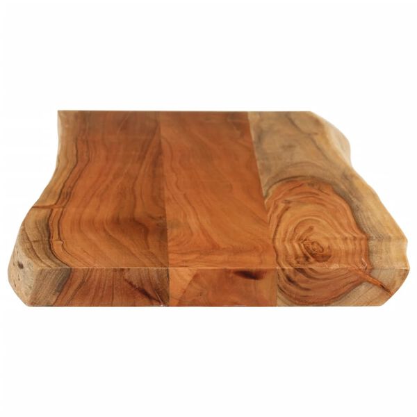 vidaXL Dessus de table 80x40x3,8 cm rectangulaire bois massif acacia
