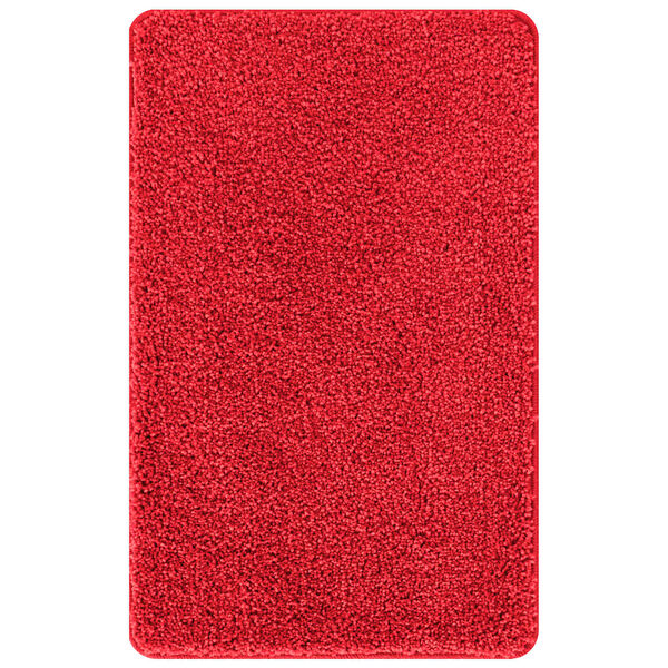 vidaXL Ensemble de tapis de bain antid&eacute;rapants 3 pcs Rouge PP