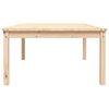 vidaXL Table de jardin 121x82,5x45 cm bois massif de pin