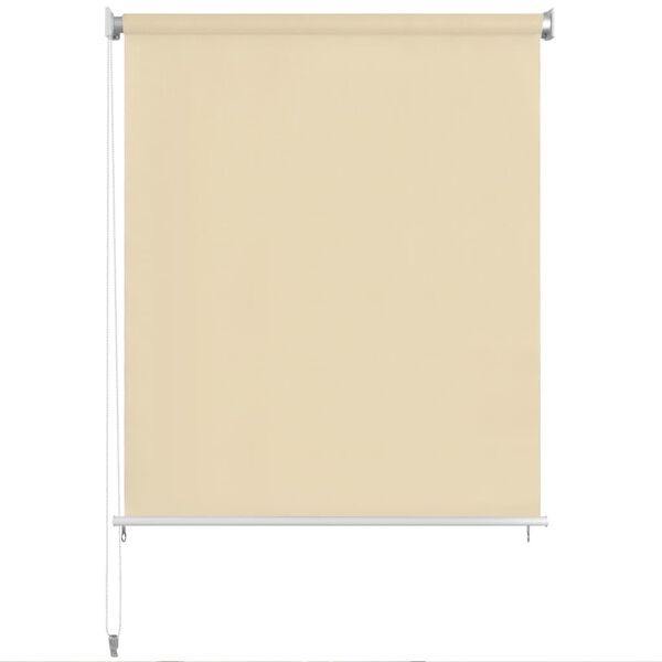 vidaXL Store roulant d'ext&eacute;rieur 200 x 140 cm Couleur cr&egrave;me