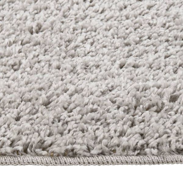 vidaXL Tapis shaggy antid&eacute;rapant Gris clair 120x170 cm