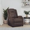 vidaXL Fauteuil Marron Similicuir