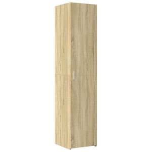 vidaXL Buffet haut ch&ecirc;ne sonoma 40x42,5x185 cm bois d'ing&eacute;nierie