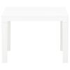 vidaXL Bancs de jardin lot de 2 Blanc Plastique