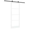 vidaXL Porte coulissante ORKDAL Blanc 93 x 232 cm