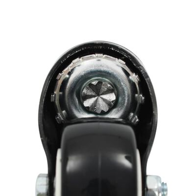 vidaXL Roulettes pivotantes avec freins 4 pcs 50 mm