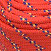 vidaXL Corde de bateau Rouge 18 mm 25 m Polypropyl&egrave;ne