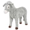 vidaXL Jouet en peluche &Acirc;ne Gris XXL