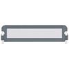 vidaXL Barrière de lit enfant Gris 150x42 cm Polyester