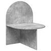 vidaXL Table de chevet Gris b&eacute;ton 48 x 49 x 65 cm Bois d&rsquo;ing&eacute;nierie