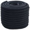 vidaXL Corde de bateau Bleu royal 100 m Polyester