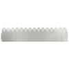 vidaXL Bordures de pelouse 30 pc 103 x 0,05 x 22 cm Acier galvanis&eacute;