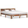 vidaXL Cadre de lit sans matelas bois massif 160x200 cm