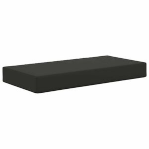 vidaXL Coussin de Si&egrave;ge d'Ext&eacute;rieur Noir 80 x 40 x 8 cm