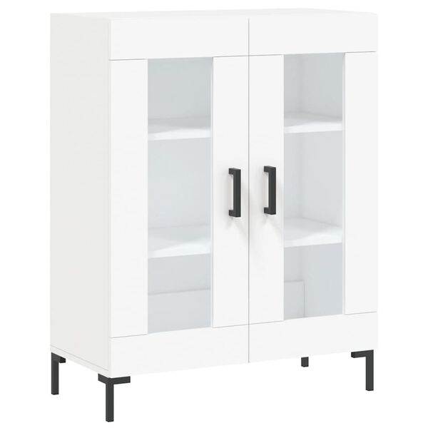 vidaXL Buffet blanc 69,5x34x90 cm bois d'ing&eacute;nierie