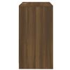 vidaXL Buffets 2 pcs Ch&ecirc;ne marron 70x41x75 cm Bois d'ing&eacute;nierie
