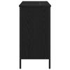 vidaXL Meuble de Lavabo de Salle de Bain Chêne noir 80 x 30 x 60 cm
