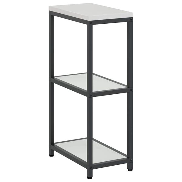 vidaXL Rangement de cuisine avec &eacute;tag&egrave;re Argent 60 x 50 x 92 cm Acier