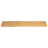 vidaXL Dessus de table 110x40x2,5 cm bord vivant bois massif manguier