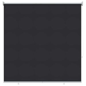 vidaXL Store roulant ext&eacute;rieur protection UV Anthracite Polyester