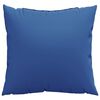 vidaXL Coussins d&eacute;coratifs lot de 4 bleu royal 40x40 cm tissu