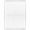 vidaXL Grille de barbecue Argent&eacute; 40 x 30 cm Acier inoxydable