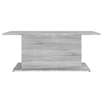 vidaXL Table basse Sonoma gris 102x55,5x40 cm Bois d'ingénierie