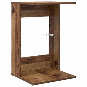 vidaXL Table d'appoint Bois ancien 40 x 38 x 62,5 cm Bois d'ing&eacute;nierie