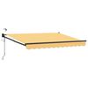 vidaXL Auvent r&eacute;tractable &eacute;lectrique Sable 100% Polyester et Aluminium