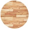 vidaXL Dessus de table rond &Oslash;80x2 cm bois massif d'acacia