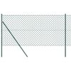 vidaXL Cl&ocirc;ture en fil soud&eacute; pour sol 25 x 1,4 m (l x h)