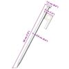 vidaXL Piquets de tente 24 pcs 20 cm 9 mm acier galvanisé