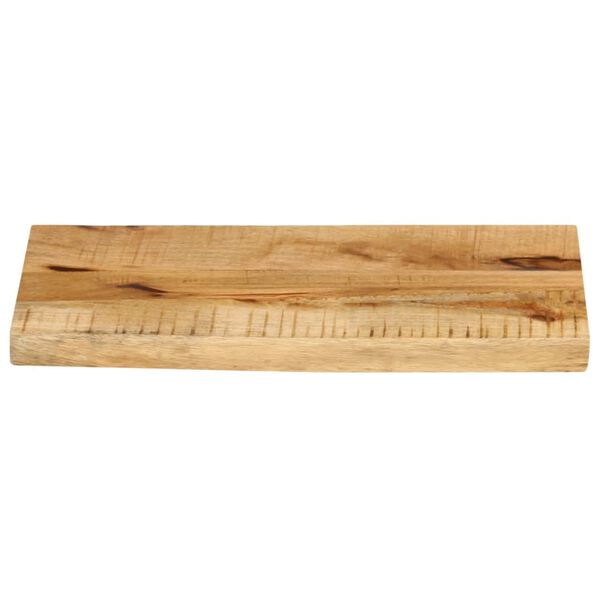 vidaXL Dessus de table 60x30x3,8 cm bord vif bois massif manguier brut