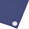 vidaXL &Eacute;cran de balcon bleu 90x1000 cm 100% polyester oxford
